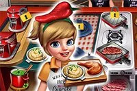 Prepara comida eficientemente para todos los clientes y conviértete en el