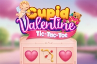 Disfruta del mundo encantador de Cupid Valentine Tic-Tac-Toe