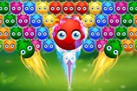 Apunta, combina y revienta todas las burbujas de monstruos coloridos en esta