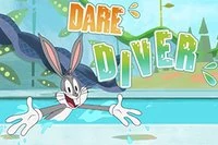 Bugs Bunny va a saltar a la alberca