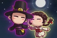 Darkmaster y Lightmaiden es un juego cooperativo de plataformas y rompecabezas