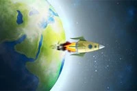 Defiende la Tierra destruyendo asteroides, recolectando munición y escudos