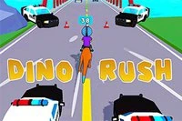 Corre rápido con tu dinosaurio mascota en Dino Rush