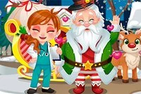 ¡Ya viene la Navidad, pero Santa tuvo un accidente en su camino!