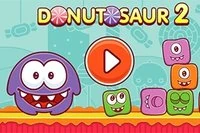 Alimenta al adorable monstruo hambriento llamado Donatosaur