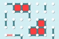 Agrega color al clásico de lápiz y papel en Dots and Boxes!