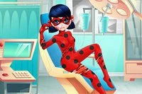 ¡Oh no! ¡La superheroína Chica Punteada está en apuros!
