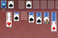 Juego Klondike con el doble de cartas