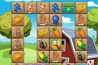 Conecta pares de fichas temáticas de granja para limpiar la pantalla