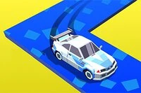 Llega a la línea de salida en Drift Race 3D