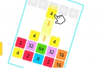Drop n Merge es un juego nuevo similar a 2048