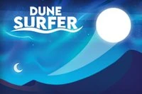 Surfea con tu bola luminosa por los terrenos ásperos en Dune Surfer