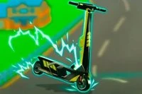 ¡Súbete a tu scooter en este emocionante juego de e-scooter del año!