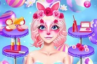 Eliza y su sobrina decidieron divertirse en Pascua