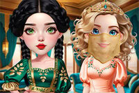 Choque de elegancia oriental antigua y glamour moderno de la ciudad