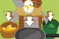 Toca para clasificar huevos buenos, pollitos y huevos malos!