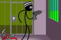 Ayuda al prisionero stickman a escapar de la prisión