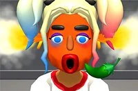 Devora deliciosos chiles picantes en este divertido juego de acción 3D