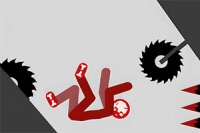 Juego de Stickman cayendo con excelente física de daño de personaje