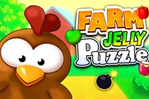 Gallina caricaturesca con ojos grandes frente a fondo colorido y texto brillante