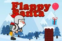 Ayuda a Flappy Santa a entregar sus regalos y gana puntos