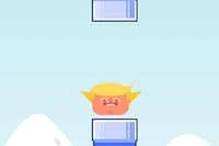 Flappy Trump es un divertido juego casual similar a Flappy Bird