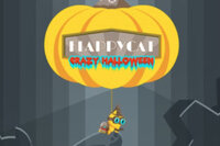 Flappy Cat: Crazy Halloween es un juego con un toque de terror Halloween