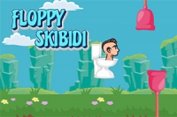 En el desafiante juego arcade Floppy Skibidi, controlas un inodoro volador