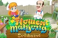 Juega en 100 diferentes diseños en el juego de Flower Mahjong Solitaire
