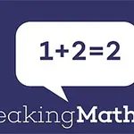 Ecuación incorrecta 1+2=2 dentro de un globo de diálogo, sobre un fondo azul con las palabras Freaking Math en la parte inferior