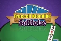 Juego de Solitario Klondike con 4 FreeCells