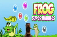 En este juego la rana debe emparejar las bolas del mismo color