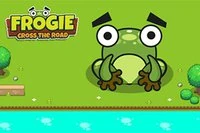 Frogie: Cruza la Carretera es un juego divertido donde cruzas carreteras, ríos