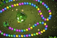 Frogtastic es un juego de rompecabezas HTML5 inspirado en el estilo de Zuma