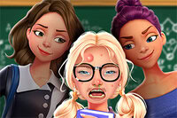 Ayuda a un estudiante tímido a destacar en From Nerd to School Popular