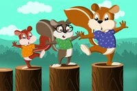 Diversión con ardillas es un juego increíble para probar tus habilidades
