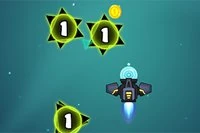 Galaxy-Attack-Virus-Shooter es un juego retro de disparos en el espacio