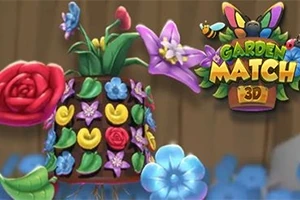 Varias flores coloridas destacando sobre una maceta decorativa en un entorno de jardín