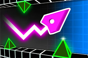 Geometry Vibes 3D es un juego rápido de reflejos en 3D