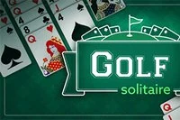Juego clásico de Solitario Golf en dos niveles de dificultad
