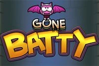 En Gone Batty, controlas a un valiente murciélago llamado Batty que quiere