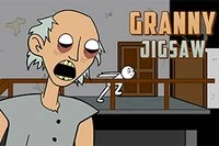 Arma los rompecabezas de este divertido juego en línea con temática de Granny