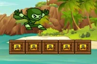 Ayuda a Green Ninja a llegar a la meta
