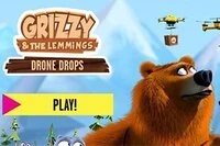 Los drones dejan paquetes en la puerta de Grizzy
