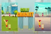 Un divertido juego callejero de cricket
