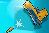 Dispara, anota y vuela en Gun Spin: ¡el juego de disparos basado en retroceso