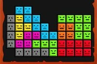 El clásico juego de Tetris está de vuelta, esta vez con figuras espeluznantes