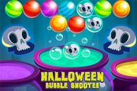Juego divertido de disparar burbujas para Halloween