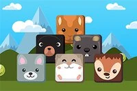 Juego de mahjong divertido con lindos hámsters y un tipo nuevo de mahjong