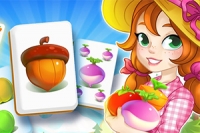 En este juego hermoso, recolecta frutas y verduras de tu huerto